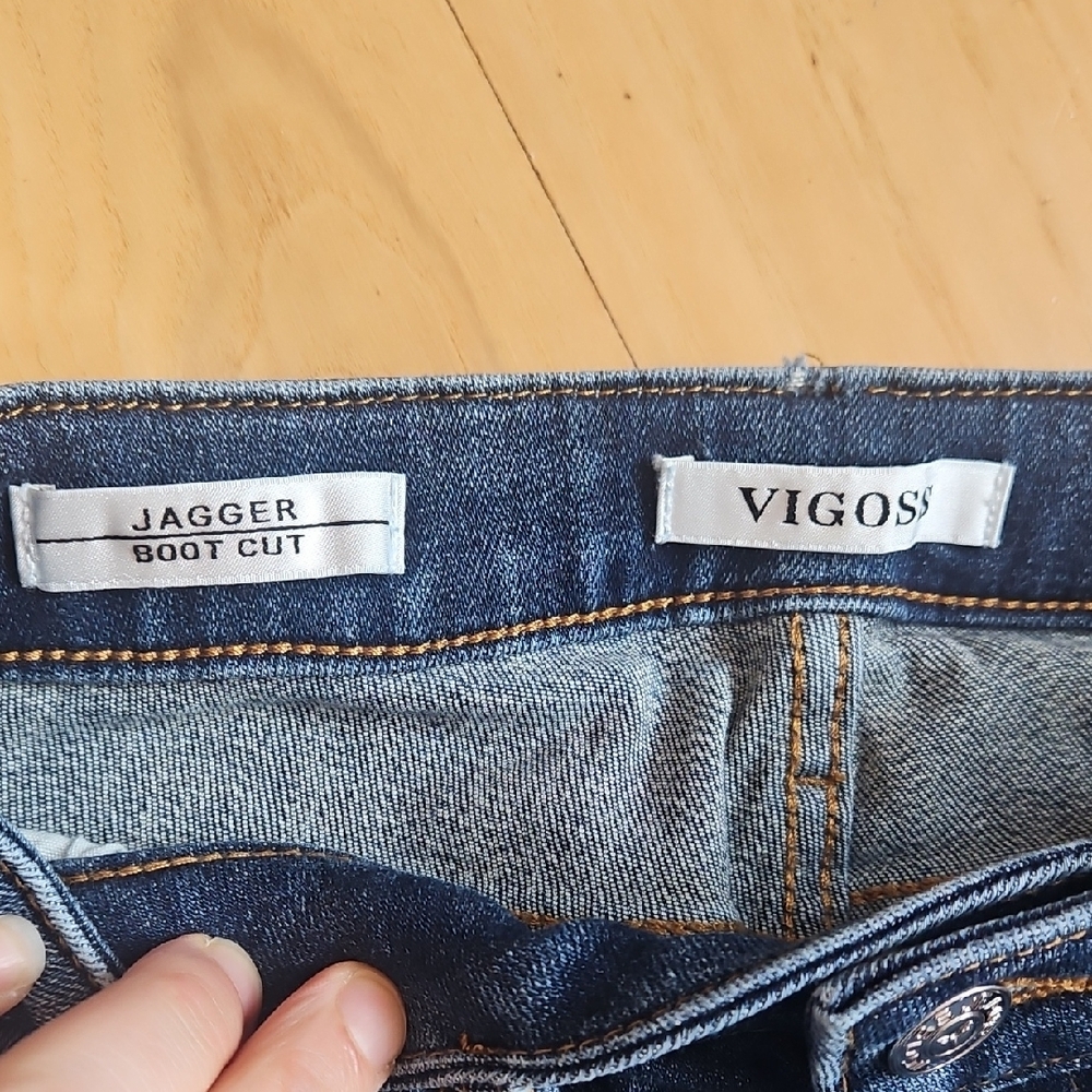 Vigoss Indigo Flare Leg Jeans - Picture 2 of 2